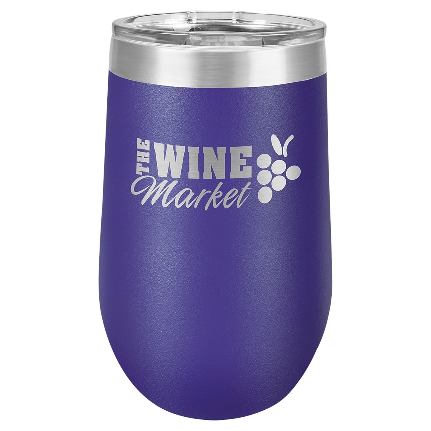 16 oz. Stemless Stainless Steel Wine Tumbler