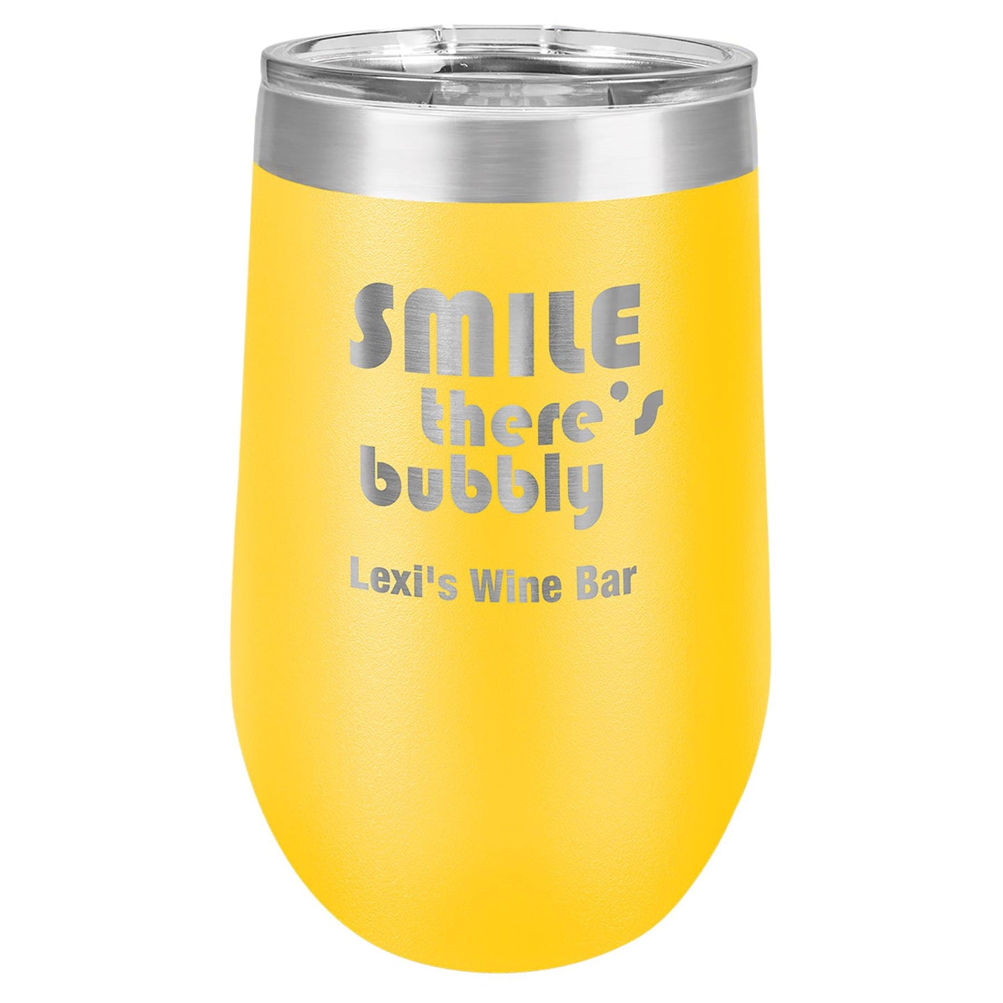 16 oz. Stemless Stainless Steel Wine Tumbler