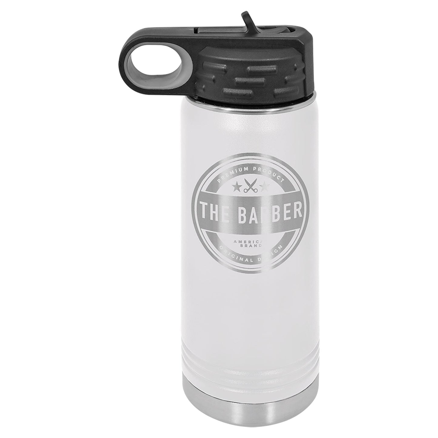 20 oz. Stainless Steel Water Bottle Tumbler with Flip Top Lid