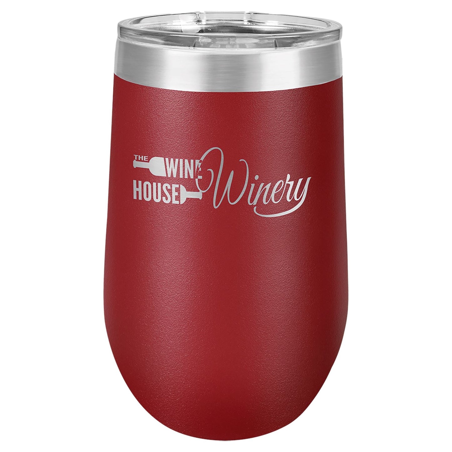 16 oz. Stemless Stainless Steel Wine Tumbler