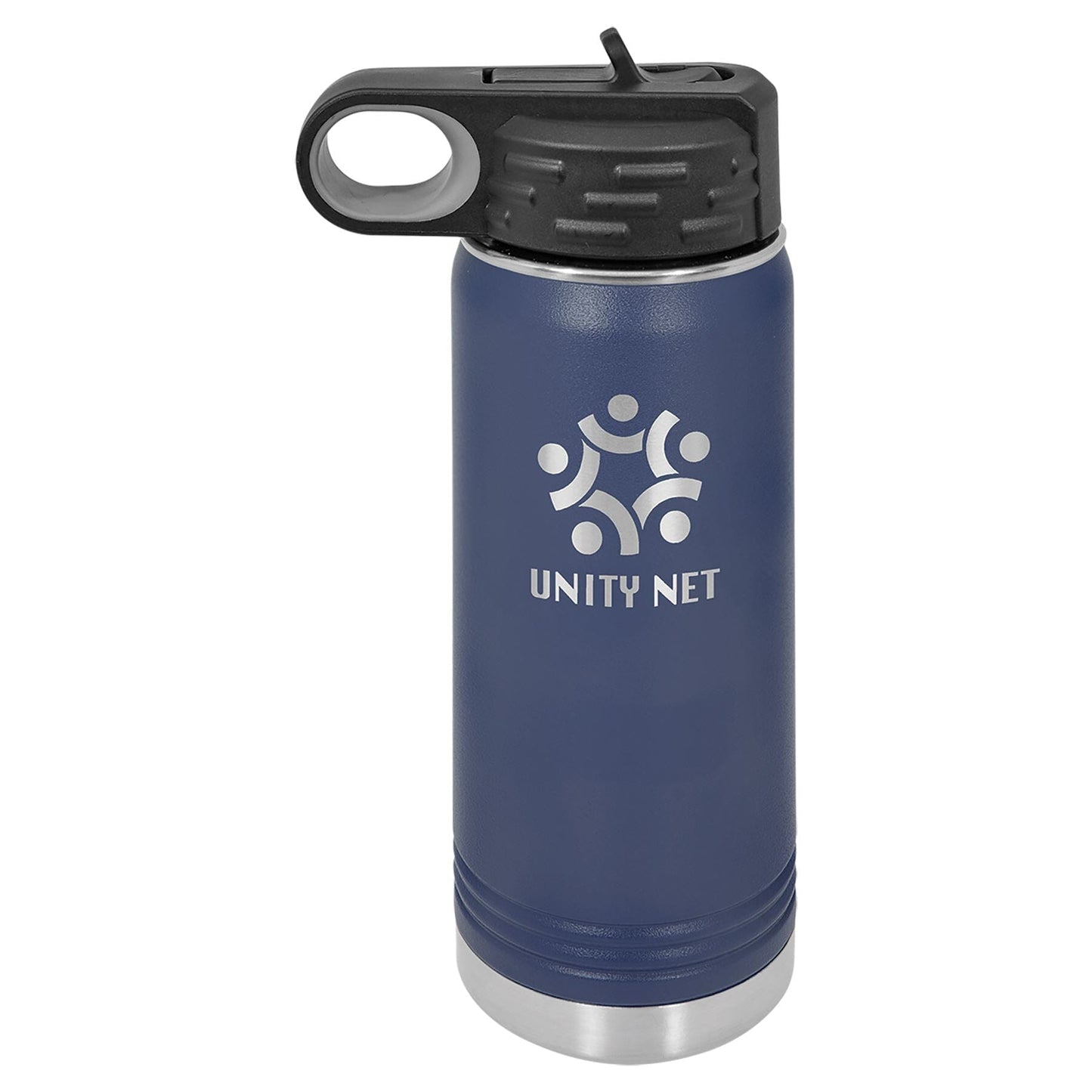 20 oz. Stainless Steel Water Bottle Tumbler with Flip Top Lid
