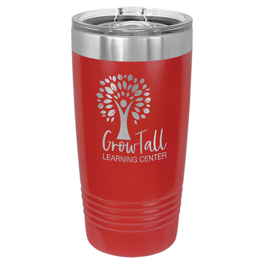 20 oz. Stainless Steel Ringneck Travel Mugs w/Slider Lid