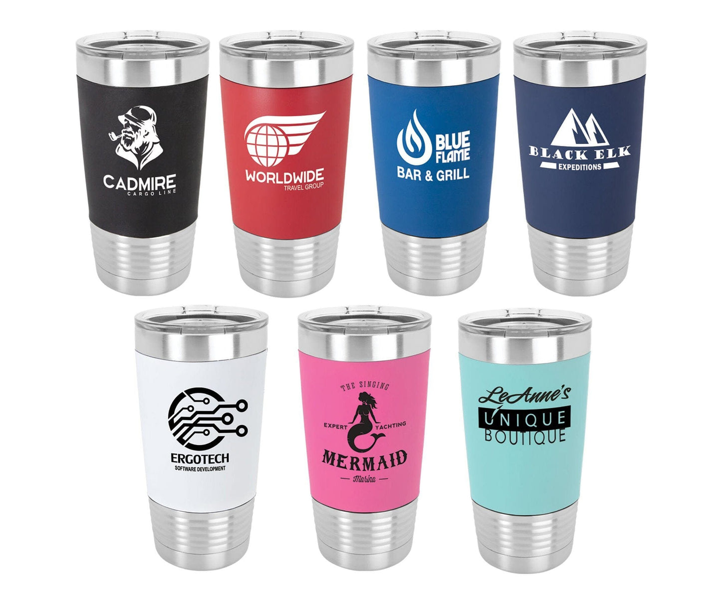 Polar Camel 20oz Laserable Silicone Travel Mug