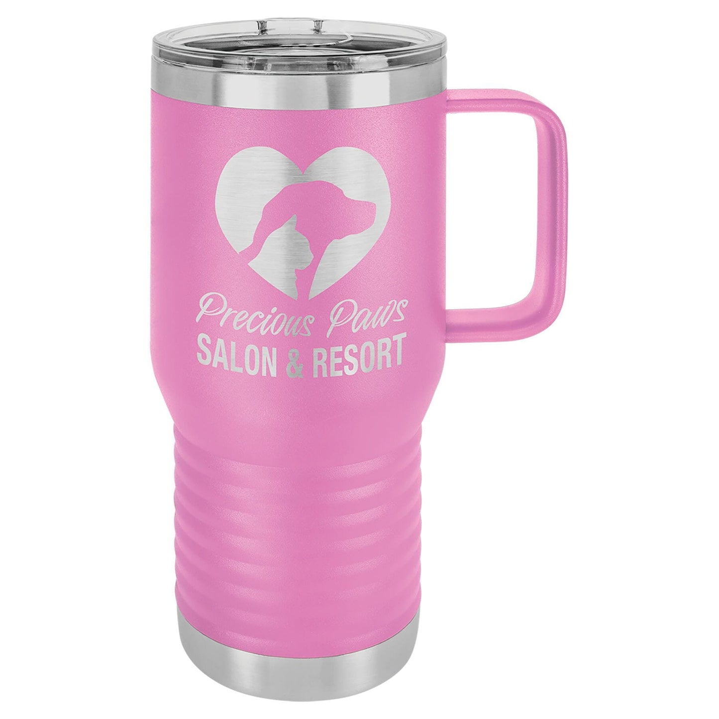 Polar Camel 20 oz Stainless Steel Travel Mug w/Handle