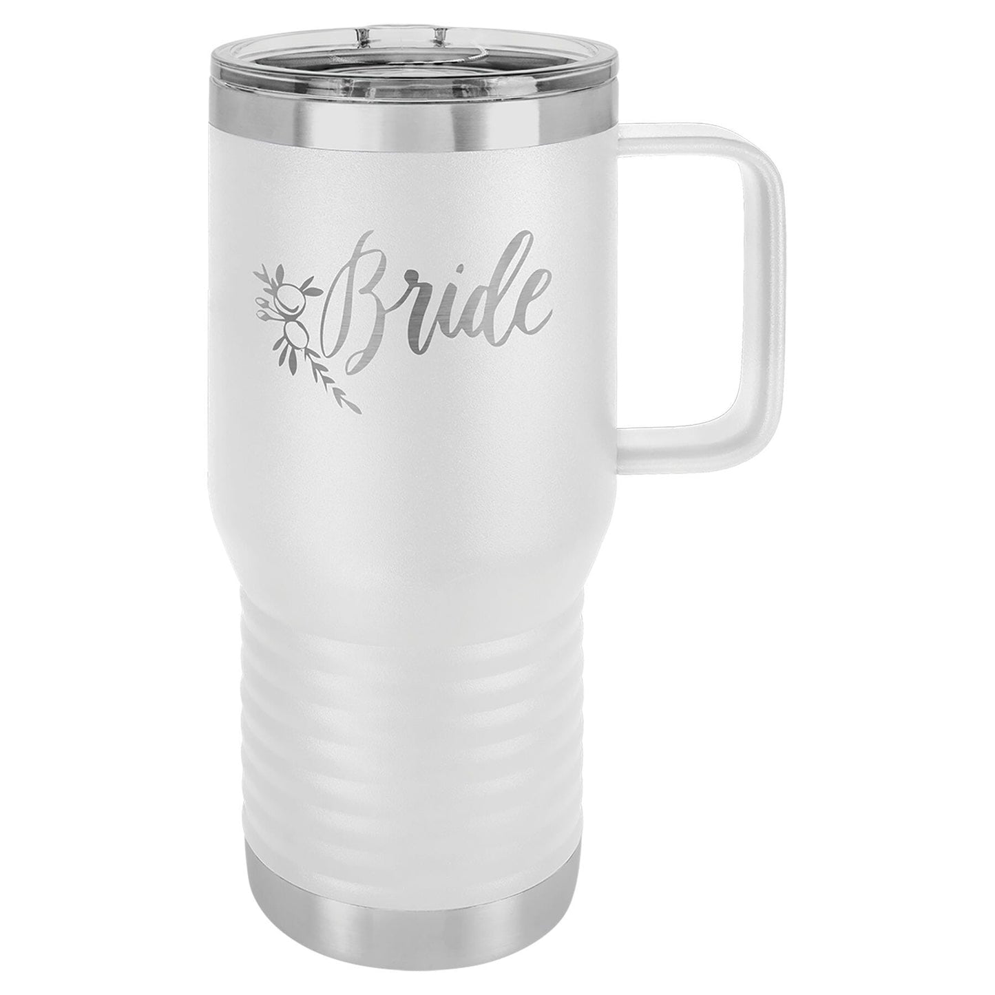 Polar Camel 20 oz Stainless Steel Travel Mug w/Handle